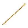 Lite Rope Chain Bracelet in 10K Yellow Gold (3.20 mm)