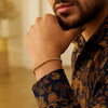 Lite Rope Chain Bracelet in 10K Yellow Gold (3.20 mm), view 4