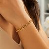 14K Yellow Gold High Polish Mariner Link Bracelet (5.40 mm), view 3