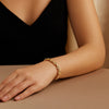 14K Yellow Gold High Polish Mariner Link Bracelet (5.40 mm), view 4