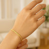 Imperial Herringbone Bracelet in 10K Yellow Gold (2.80 mm), view 5