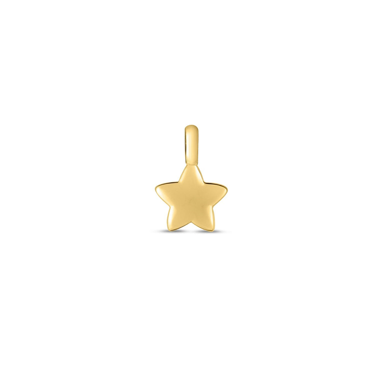 14K Yellow Gold Mini Star Charm