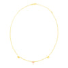 14k Yellow and Rose Gold Mom Necklace