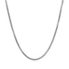 14k White Gold Solid Round Box Chain (1.60 mm)