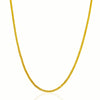 18k Yellow Gold Gourmette Chain (2.20 mm)