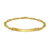 14K Yellow Gold Mariner ID Bracelet