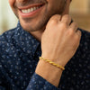 10K Yellow Gold Solid Diamond Cut Rope Bracelet (4.00 mm), view 5