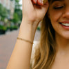 14K Yellow Gold Wire Paperclip Bracelet (2.70 mm), view 4