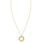 14K Yellow Gold Diamond Cut Cable Chain Necklace