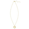 14K Yellow Gold Diamond Cut Cable Chain Necklace