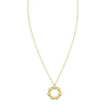14K Yellow Gold Diamond Cut Cable Chain Necklace