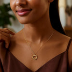 14K Yellow Gold Diamond Cut Cable Chain Necklace, view 5