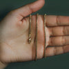 14k Yellow Gold Solid Round Box Chain (2.5 mm)