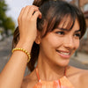 Polished 8mm Bead Bracelet in 14K Yellow Gold (8.00 mm), view 3