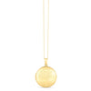 14k Yellow Gold Tree of Life Locket Necklace