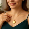 14k Yellow Gold Tree of Life Locket Necklace