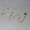 10k Yellow Gold Oval Cable Link Chain (0.97 mm)