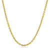 2.2mm 14K Yellow Gold Forsantina Lite Cable Link Chain