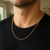 2.2mm 14K Yellow Gold Forsantina Lite Cable Link Chain