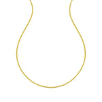 14K Yellow Gold Sparkle Spring Chain Necklace (1.90 mm)
