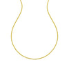 14K Yellow Gold Sparkle Spring Chain Necklace (1.90 mm)