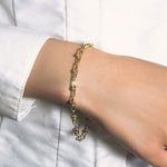 14K Yellow Gold 7 1/2 inch Jax Chain Bracelet (3.00 mm), view 3