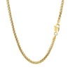 14k Yellow Gold Solid Round Box Chain (3.6 mm)