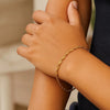 10K Yellow Gold Singapore Bracelet (2.20 mm), view 4