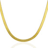 Imperial Herringbone Chain in 10k Yellow Gold (5.00 mm)
