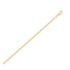Moon Cut Bead Chain in 14k Yellow Gold (2.50 mm)
