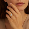 1 1/2 Carat Round Lab Grown IGI G/VS1 Diamond Solitaire Ring in 14K Yellow Gold