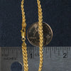 Double Rope Chain Bracelet in 10K Yellow Gold (2.10 mm), view 5