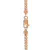 Ice Barrel Chain in 14k Rose Gold (3.1 mm)
