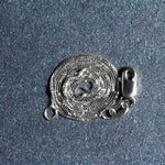 10k White Gold Classic Box Chain (0.45 mm), view 6
