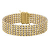 Medium Red Carpet Bracelet in 14K Two Tone Gold (14.10 mm), view 2