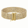Medium Red Carpet Bracelet in 14K Two Tone Gold (14.10 mm), view 3