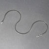 14k White Gold Super Flex Herringbone Chain (4.60 mm)
