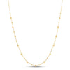 14k Yellow Gold Bead Necklace