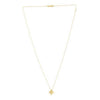 14k Yellow Gold High Polish North Star Necklace