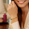 14K Yellow Gold Twist Bangle (5.30 mm), view 5