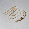 14k Yellow Gold Adjustable Paperclip Chain (1.50 mm)