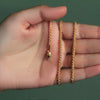 14k Yellow Gold Light Weight Wheat Chain (2.80 mm)