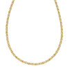 14K Tri Color Gold Pave Valentino Chain (3.00 mm)