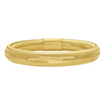 14K Yellow Gold Large Stretch Mesh Bracelet (8.80 mm), view 2