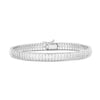 14K White Gold Diamante Flex Bracelet (5.80 mm), view 2