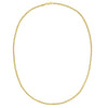14K Yellow Gold Oval Snake Chain (2.00 mm)