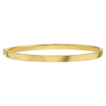 14K Yellow Gold Classic Bangle (4.00 mm), view 2