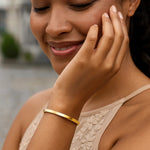14K Yellow Gold Classic Bangle (4.00 mm), view 4