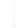 14k Yellow Gold Pearl Evil Eye Necklace