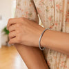 Sterling Silver Cubogas Chain Bracelet, view 4